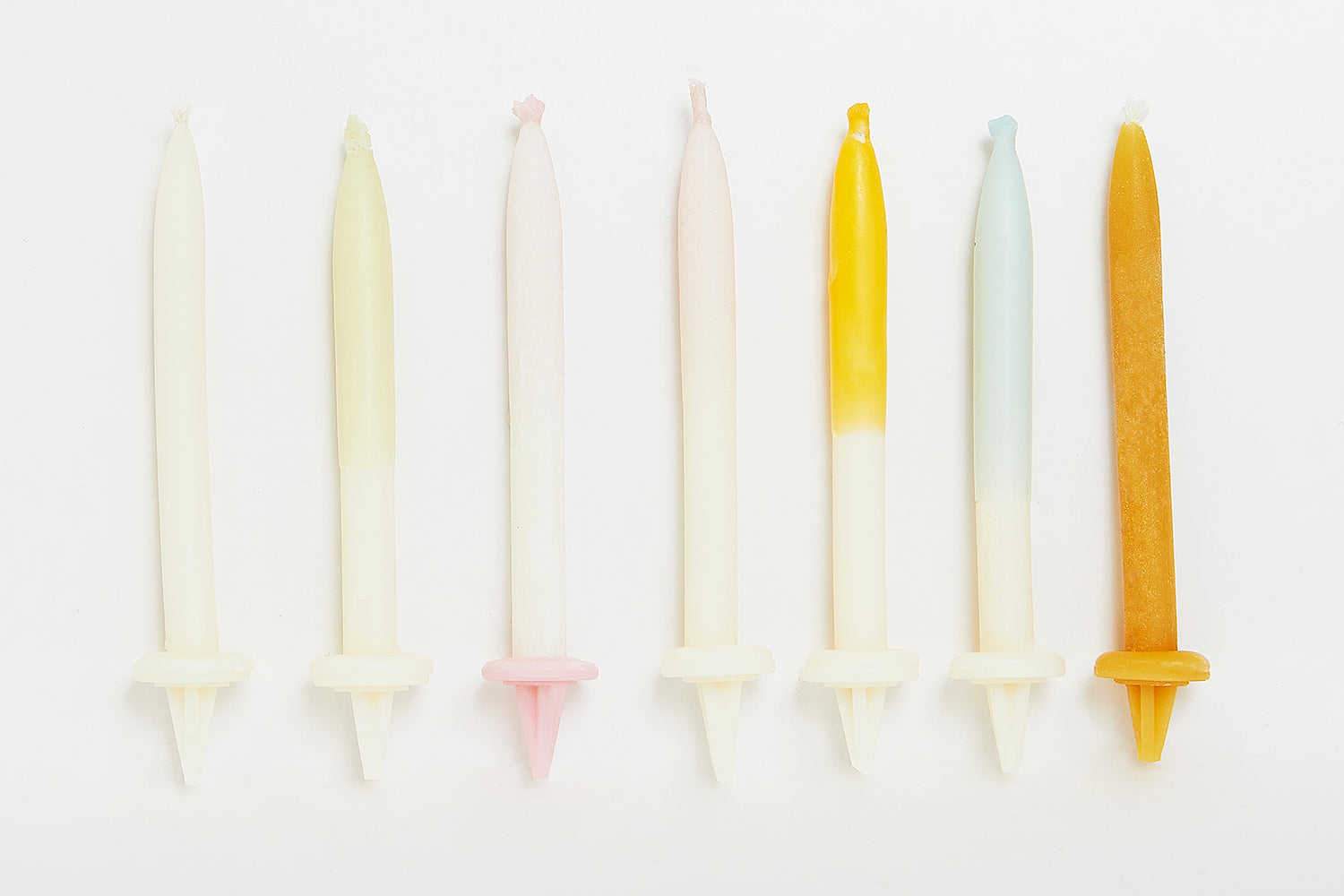 Bougies d'anniversaire éco responsables fabriquées par La Célébrette en France